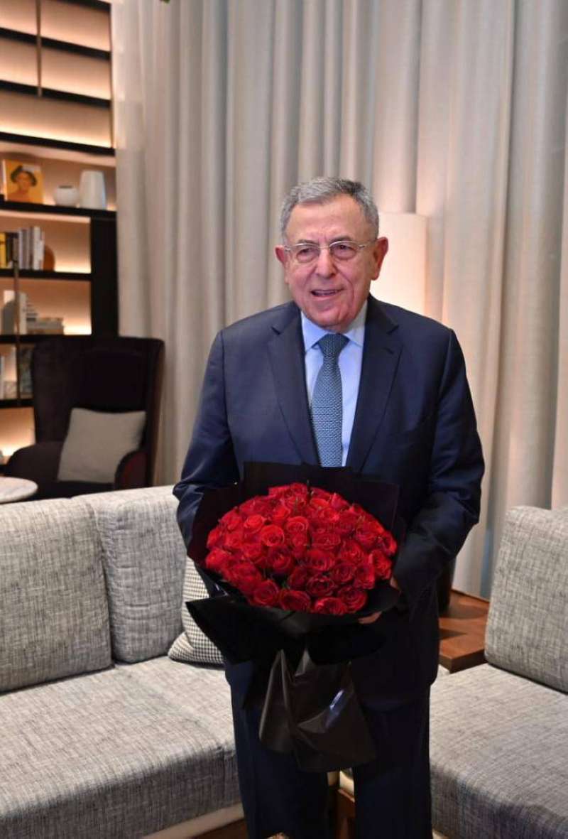 فؤاد السنيورة في الكويت (تصوير أسعد عبدالله)