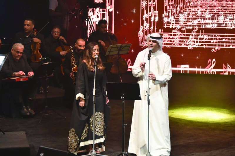 دلال الدليمي وفهد السالم 