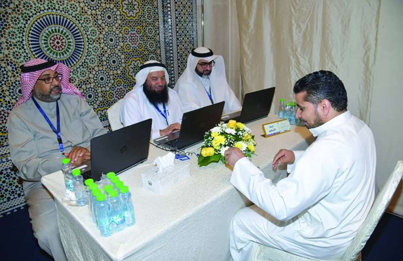 جانب من تصفيات المدرسين 