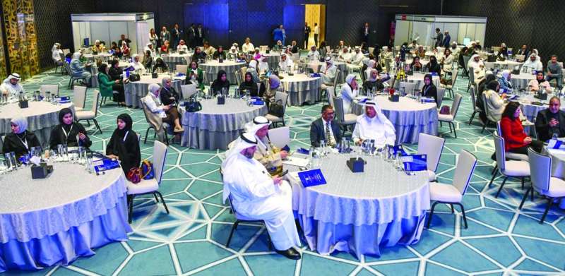 جانب من المشاركين في مؤتمر الميكنة