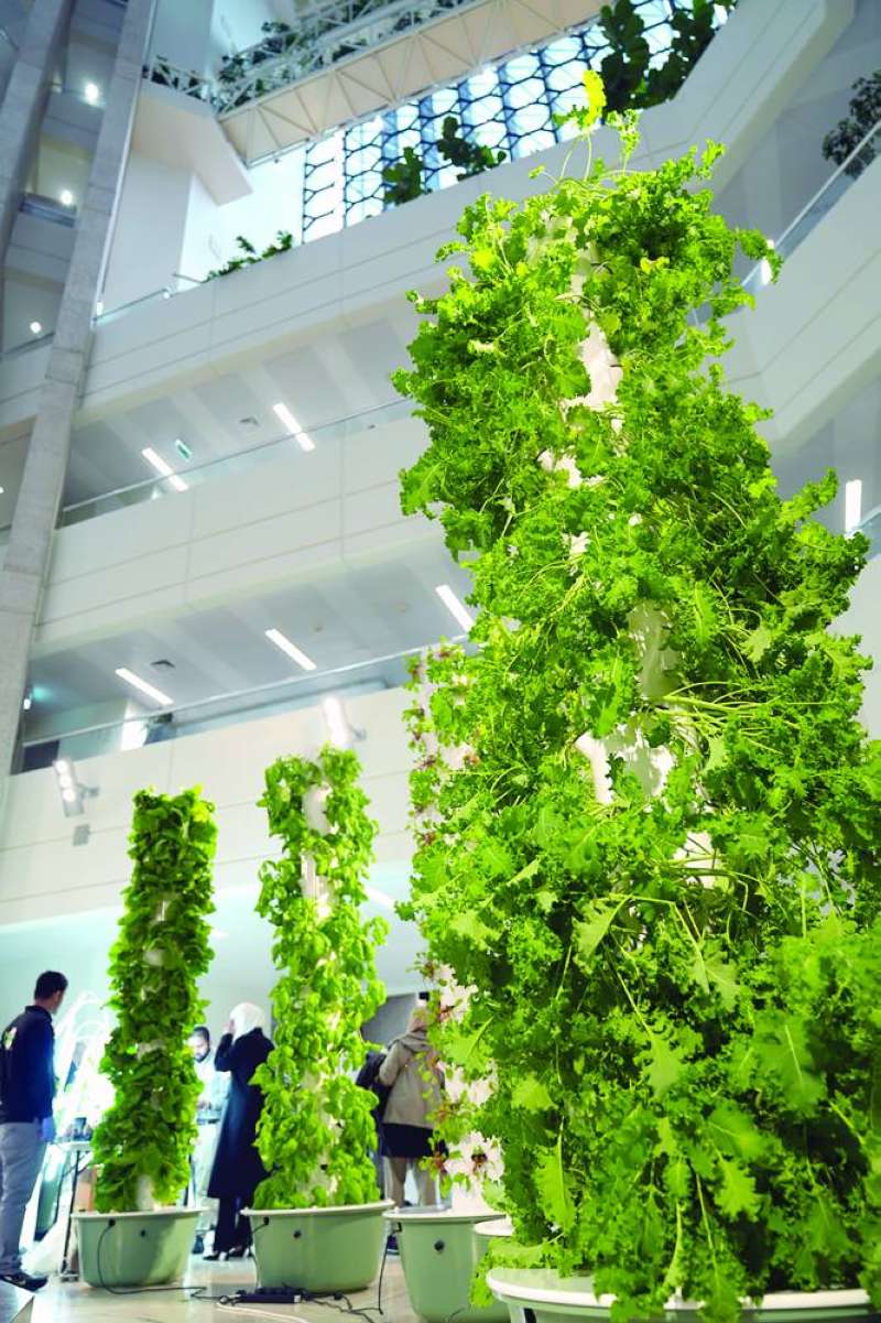 
زراعة عمودية هوائية
