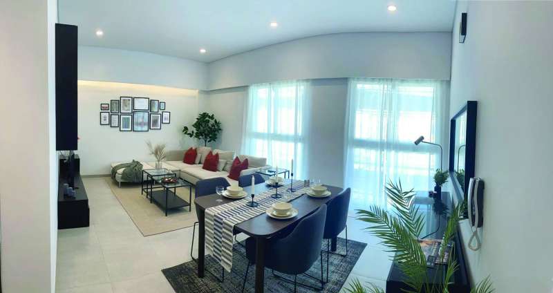 تصميم لأحد نماذج الشقق