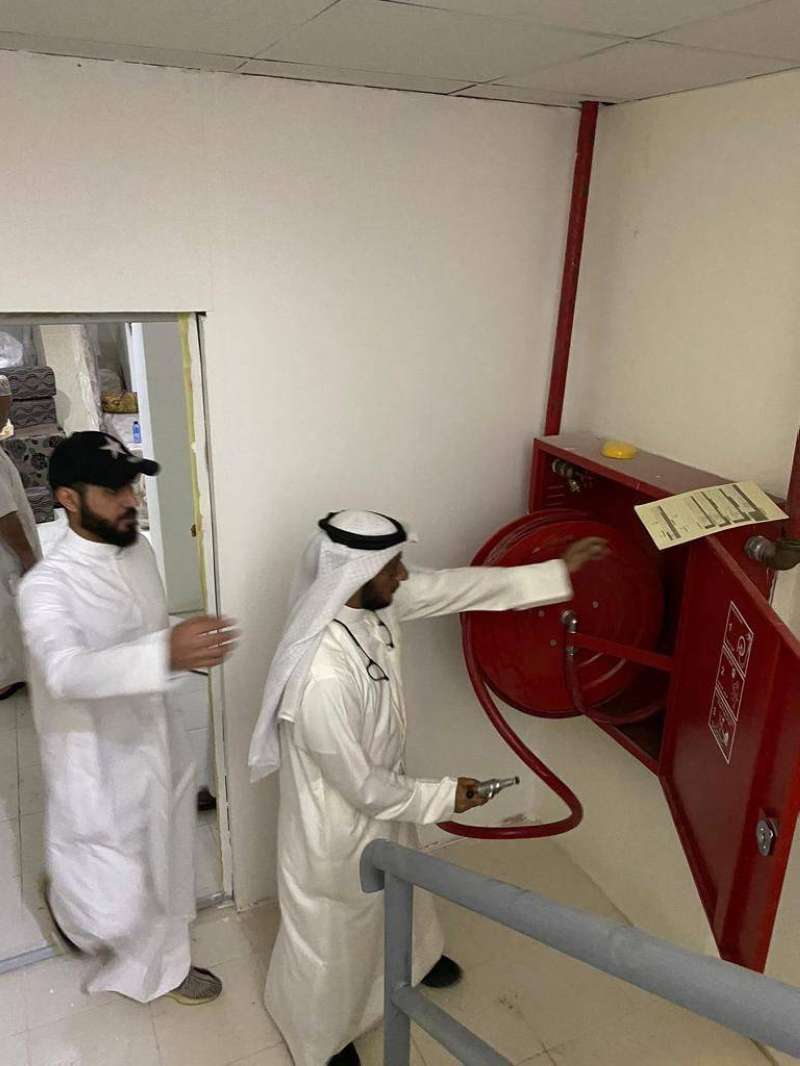 «الإطفاء» كشفت على مقر سكن 56 حملة حج كويتية في مكة المكرمة
 