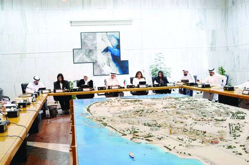 
من اجتماع اللجنة الفنية في المجلس
