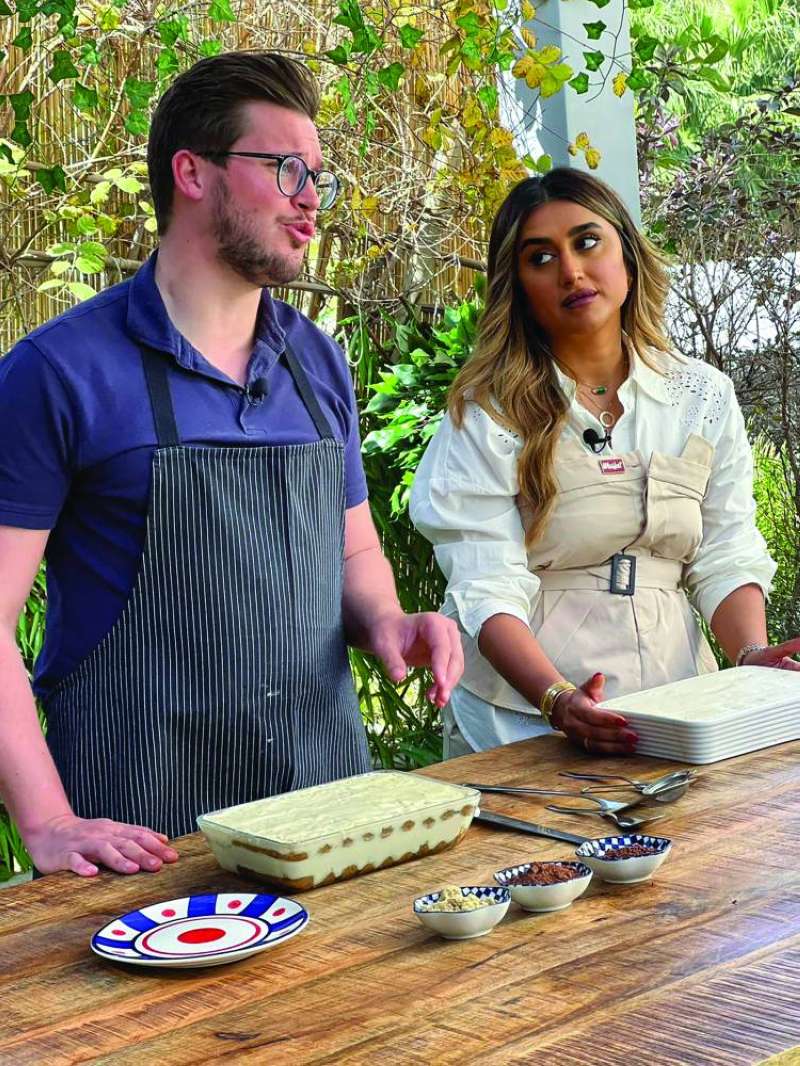 مشاركة الشيف جمانة جعفر مع ماركو