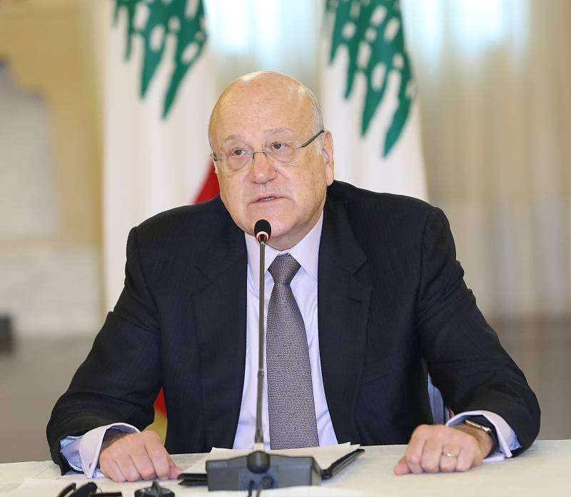 رئيس حكومة تصريف الأعمال في لبنان نجيب ميقاتي