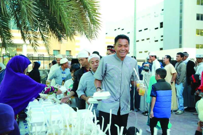 
إقبال على وجبات الإفطار
