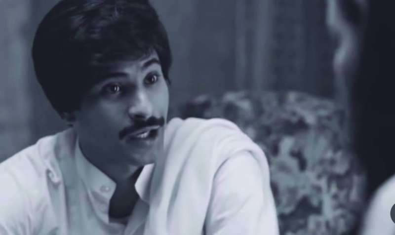 في دور غازي في شبابه 