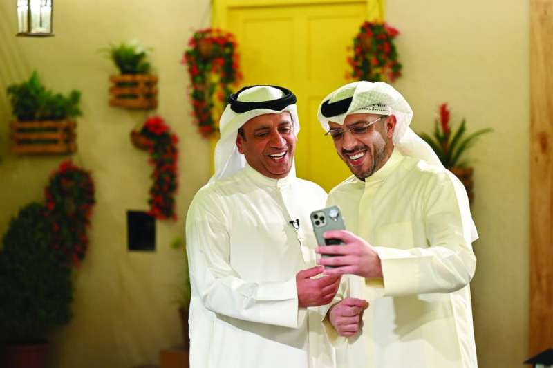 محمد جراغ مع أحمد العونان