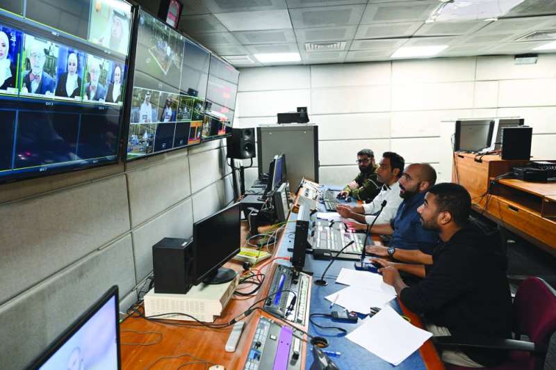 نائل مدني في غرفة تحكم «عزيمة العونان»