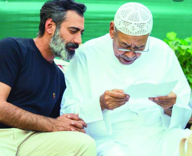 محمد العلوي مع سعد الفرج 