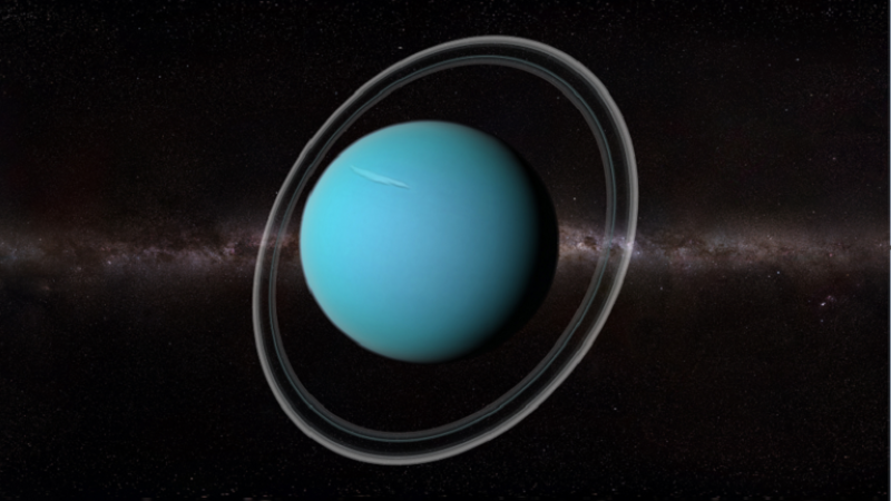 James Webb takes his first image of the ice giant Uranus!