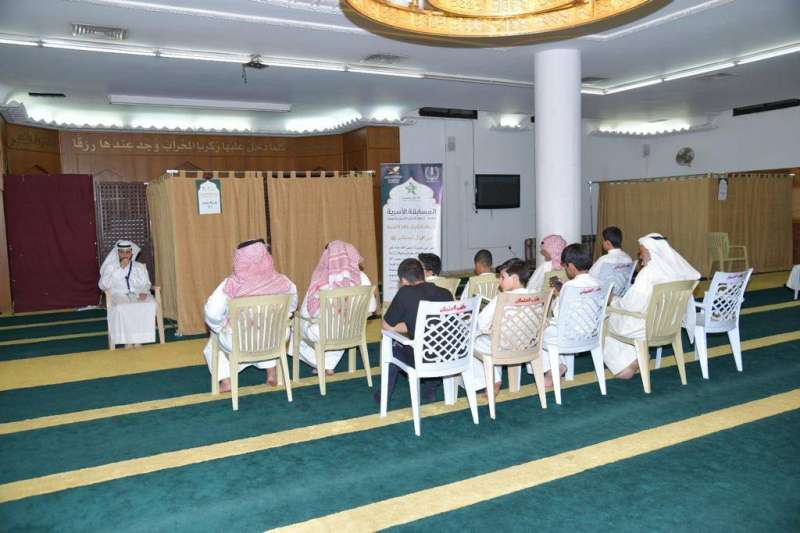 جانب من فعاليات المسابقة 