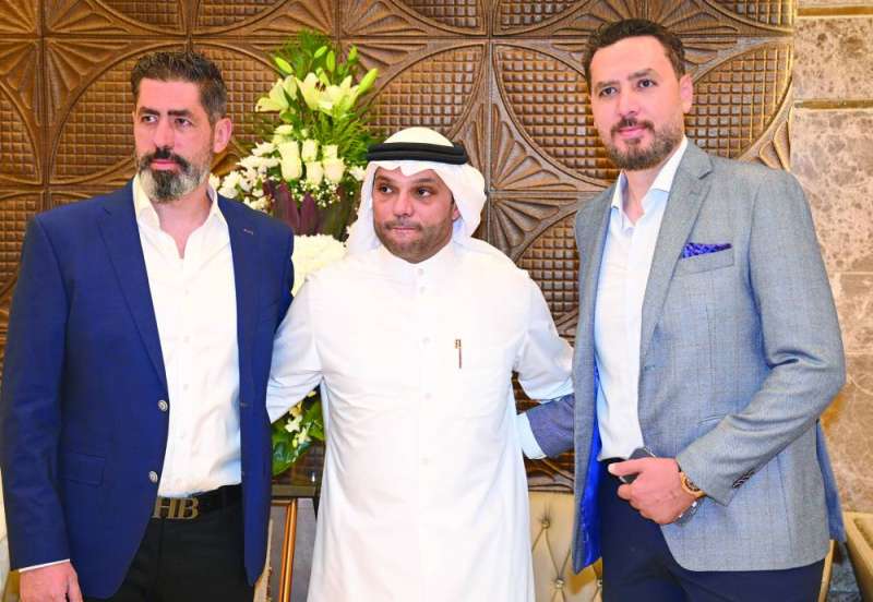 
جانب من الاستقبال
