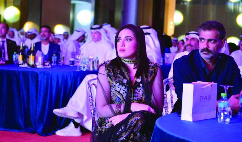 
هبة الدري وزوجها
