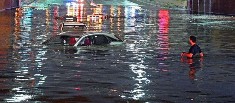 من تداعيات «الغرقة الأخيرة» (تصوير نايف العقلة)