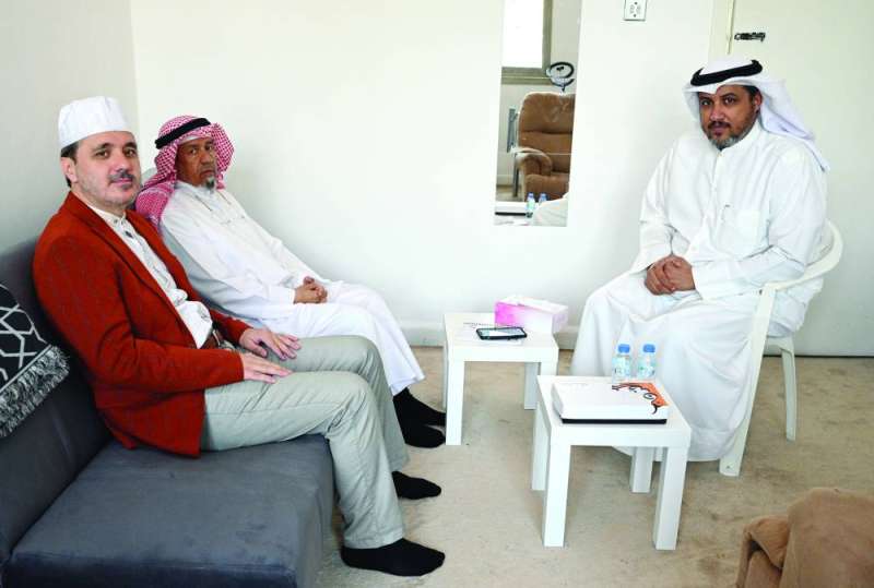 كوبان مع الزميل تركي المغامس