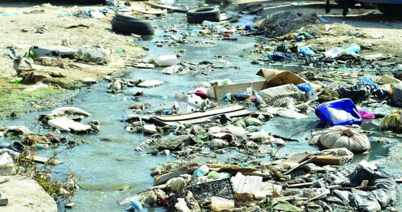 بيئة تحمل معها المخاطر الصحية الكبيرة 