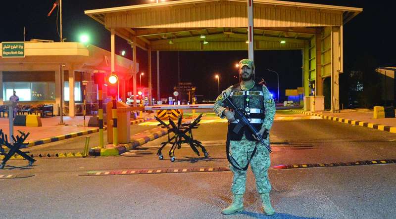 
رجال الحرس الوطني العين الساهرة لحماية المنشآت النفطية