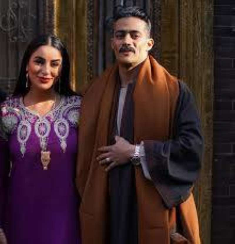 جوري مع رمضان في المسلسل 
