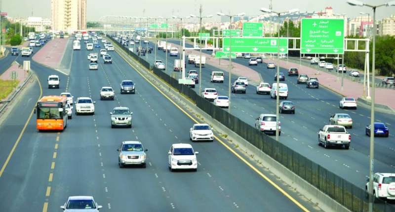 انسيابية واضحة في الشوارع (تصوير سعود سالم)