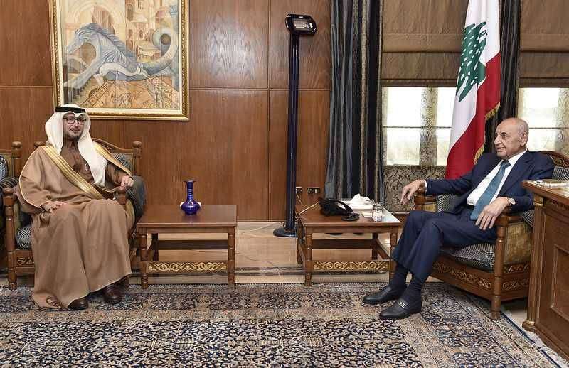 بري مستقبلاً بخاري في بيروت