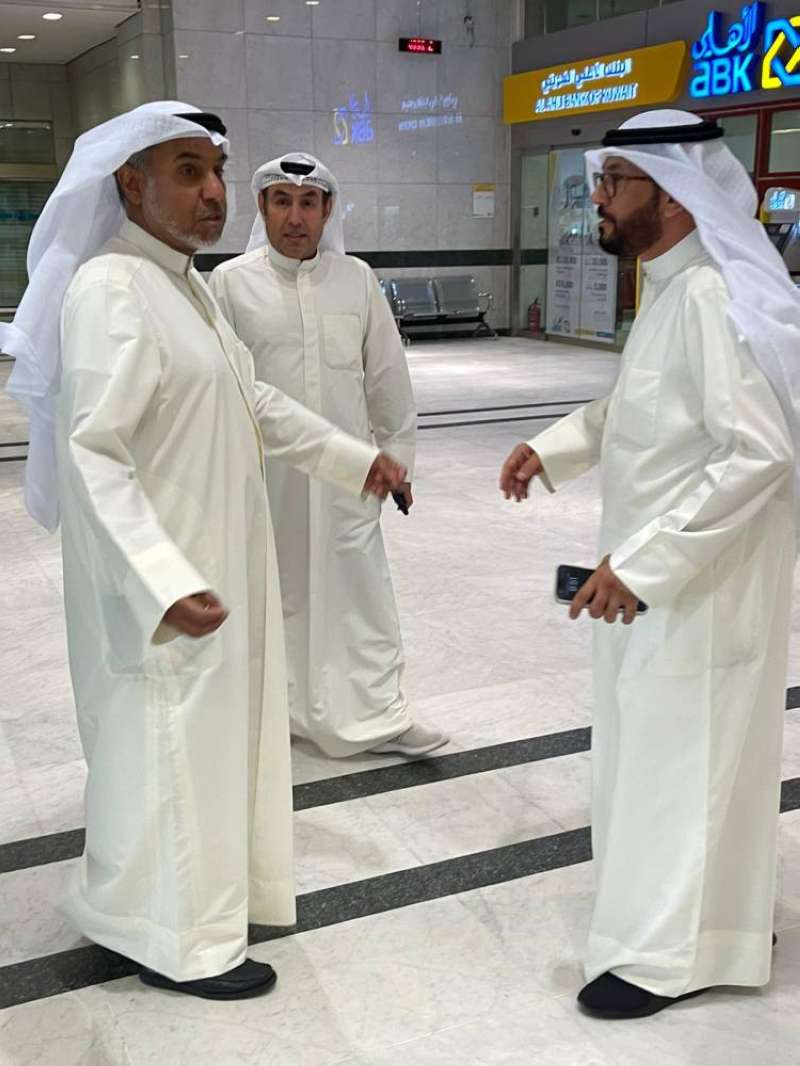 الوزير الشعلة خلال الجولة 