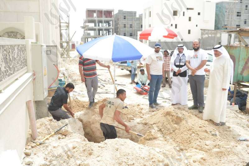 «الكهرباء» تطلق التيار في أول قسيمة بالمطلاع 