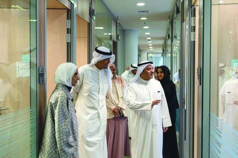  الرطام خلال زيارته لمقر هيئة القصّر