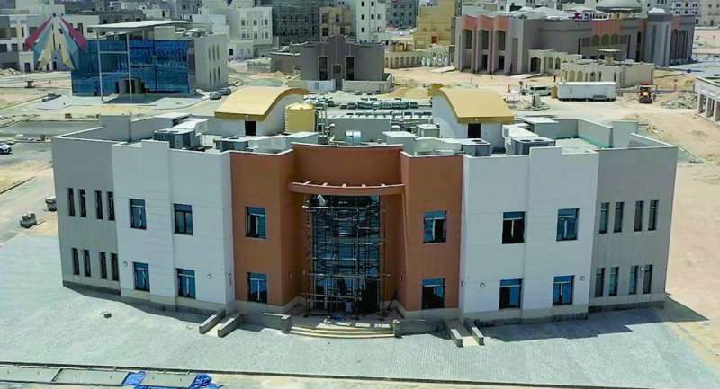 
إحدى المنشآت العامة في المنطقة