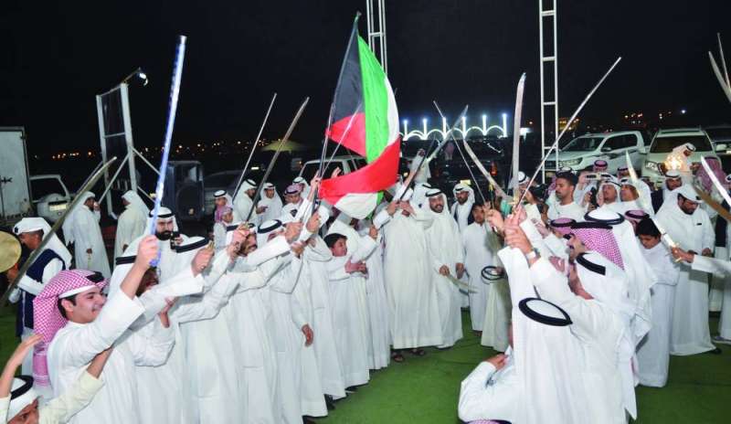 العرضة حضرت في حفل عشاء الخليفة