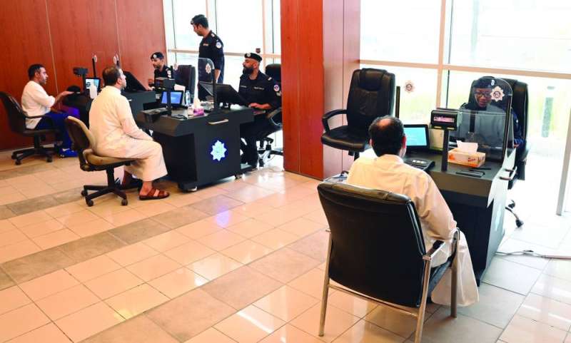 
سهولة في إجراءات أخذ البصمة البيومترية