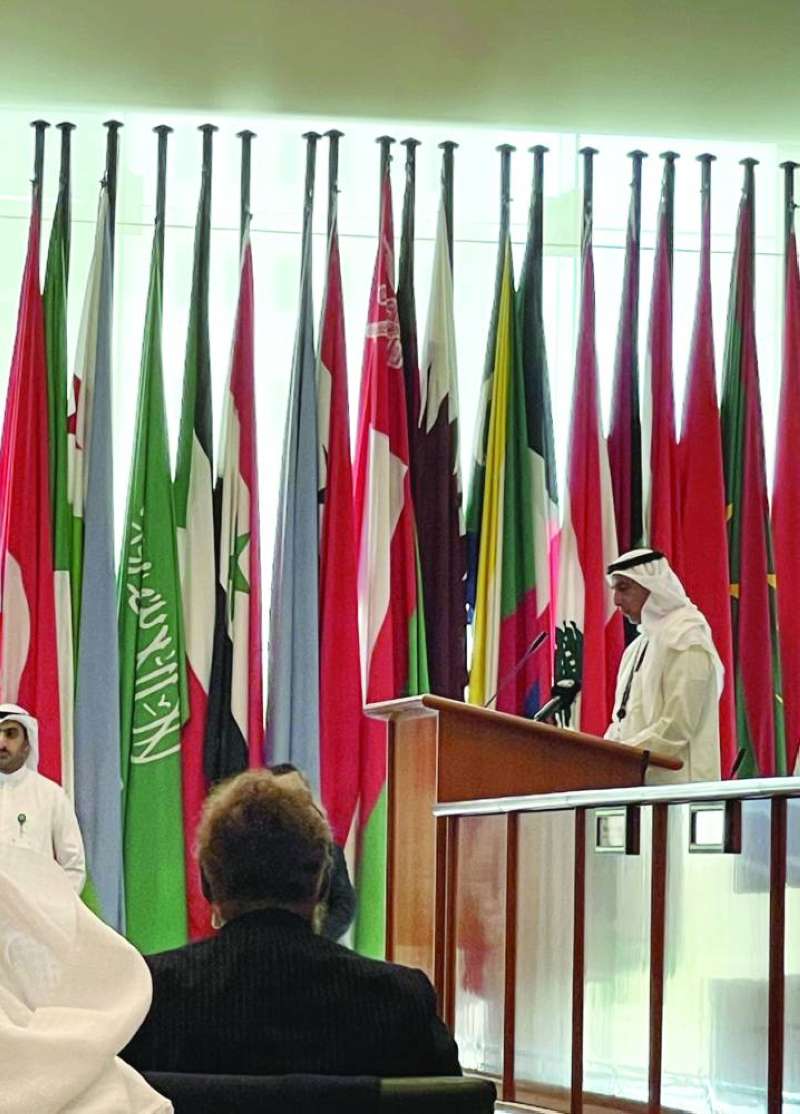 بدر السعد متحدثاً