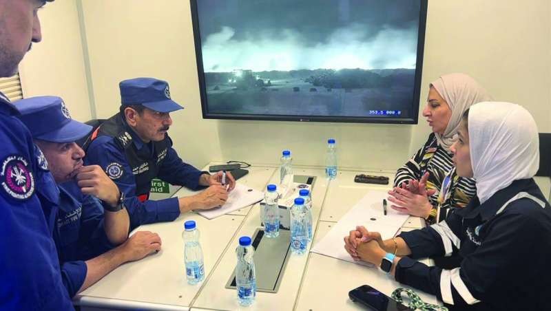 
تنسيق بين المكراد والجهات المعنية
