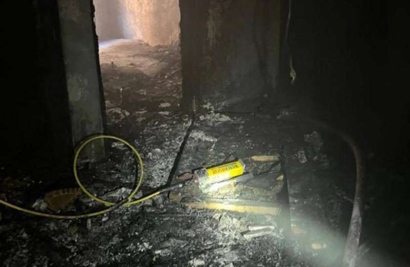 إصابة 3 أشخاص في حريق منزل بمنطقة سلوى 