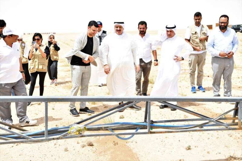  العوضي تفقد محمية وادي الباطن 