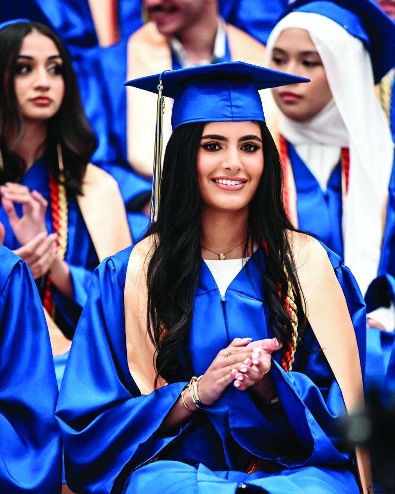 
الخريجة تمارا مروان بودي