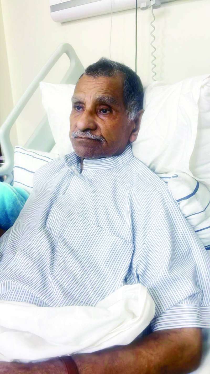 عباس البدري في المستشفى 