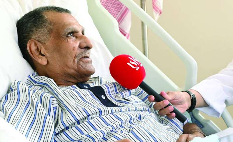 البدري يبوح عما في خاطره 	(تصوير نايف العقلة) 