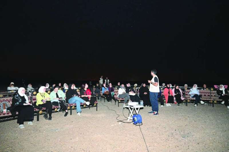 متابعة من الحضور 