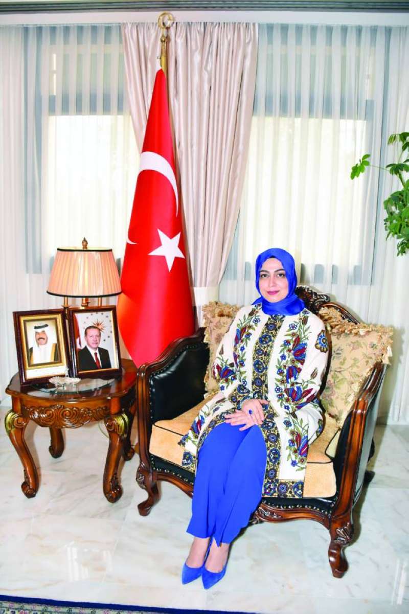 
سفيرة جمهورية تركيا في الكويت طوبى سونمز
