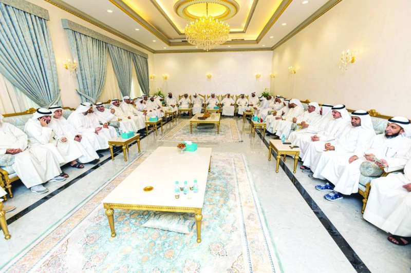 
لقطة عامة للحضور في الاجتماع 	(تصوير سعود سالم)
