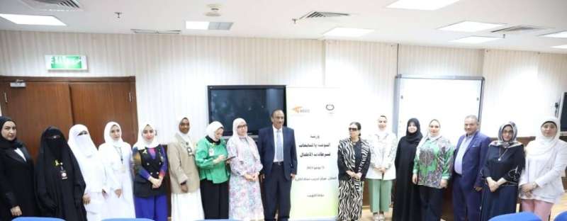  المشاركون والمشاركات في ورشة «كان» التوعوية 