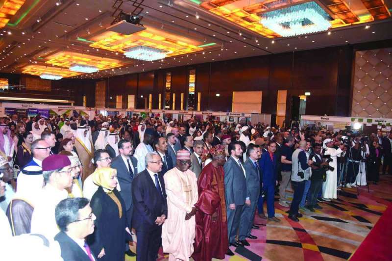 حضور حاشد في اليوم الأفريقي