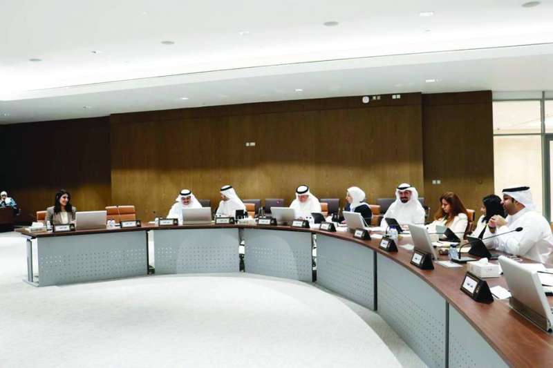 
جانب من اجتماع اللجنة
