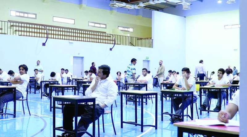 
من اختبار لجنة امتحان ثانوية سعد العبدالله
