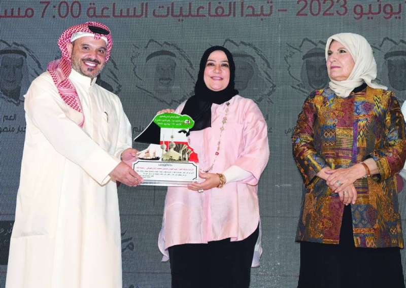 جانب من التكريم