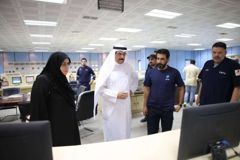 الاستاد تفقد محطة الصبية