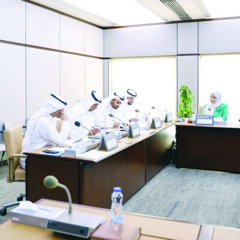 
من اجتماع اللجنة التعليمية أمس