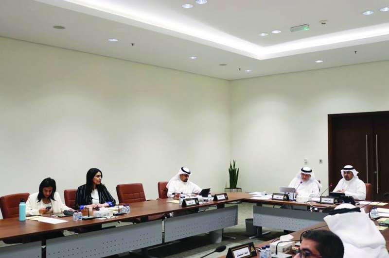 
 من اجتماع لجنة العاصمة في المجلس البلدي